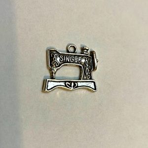 Singer sewing machine charm